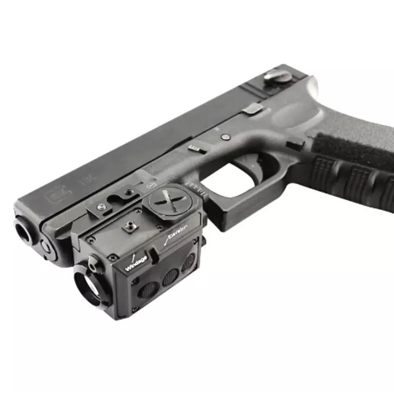 

Компактный пыленепроницаемый и водостойкий Glock пистолет зеленый лазерный прицел светодиодный фонарик Combo для пневматического пистолета ...