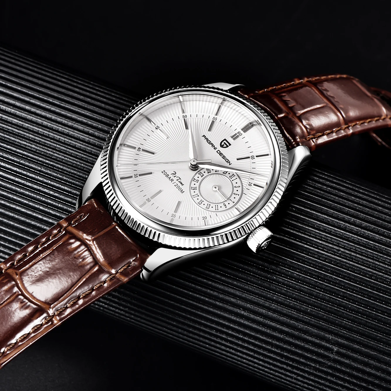 Pagani Design 2021 New Fashion Simple Men' Quartz Watch Sapphire Glass 200m Waterproof Luminous Calendar Watch Relogio Masculino enlarge