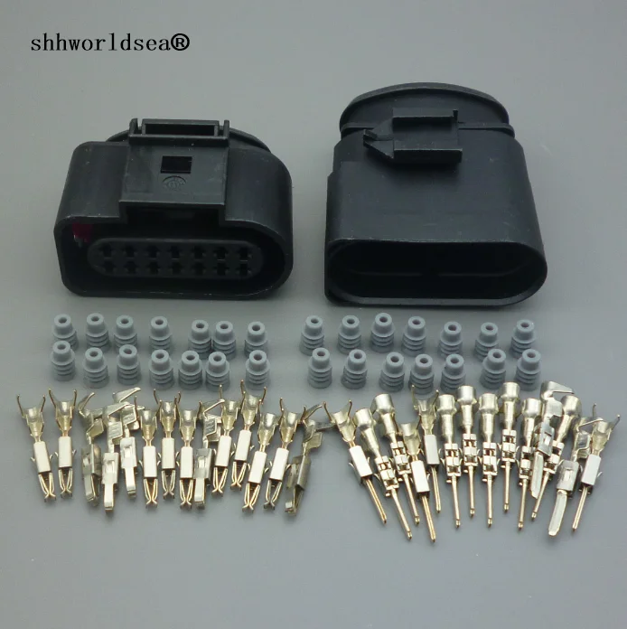 Shhworldsea 14 Pin 6X0973817 6X0973717 Авто 09G кабельная розетка коробки передач 6X0 973 817 6X0 973 717 водонепроницаемый разъем для VW Audi