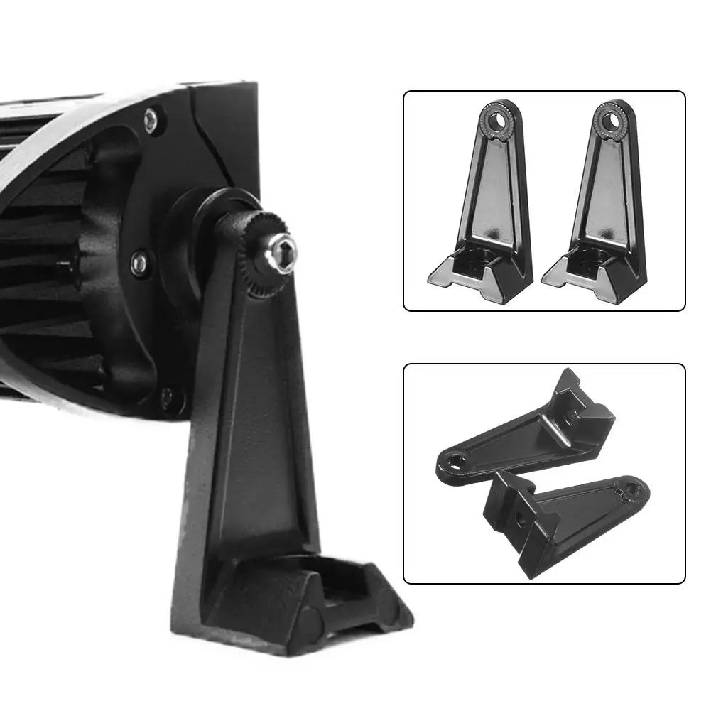 

1 Pair Car Off-road Truck LED Work Light Bar Side Mounting Bracket Holder Set