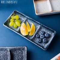 1pc relmhsyu japanese style retro ceramic small sauce dipping soy sauce mustard dry dish fruit dish household tableware