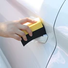 1 шт. многофункциональная губка для чистки PE губка PE восковая губка многофункциональный инструмент для чистки воска Угловые салфетки прозрачный остаточный воск для салона автомобиля