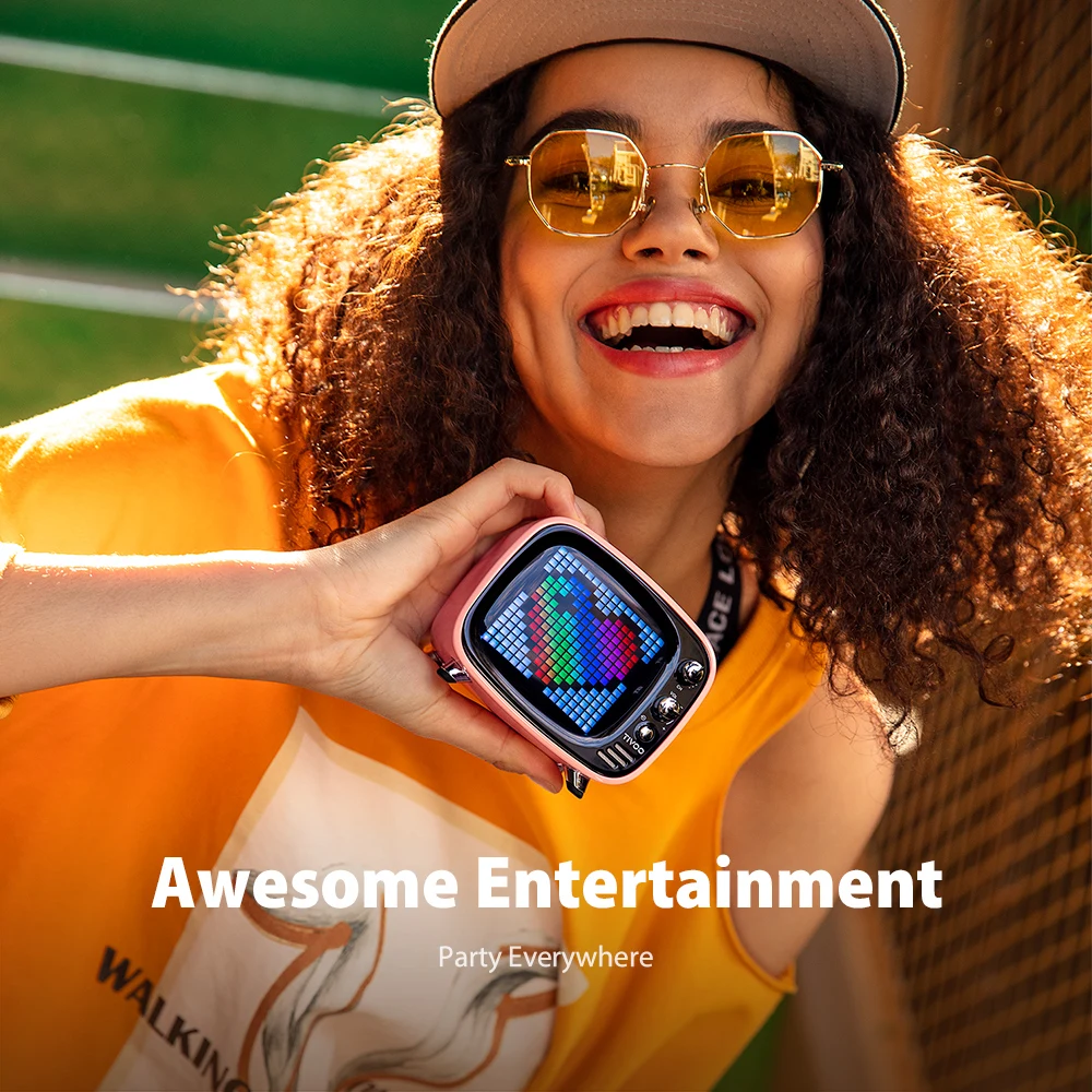 

Sound Bar Wireless Bluetooth Speaker Super Bass TF Portable Audio & Video Subwoofer Sound Boom Box with Mic for Home Outdoors