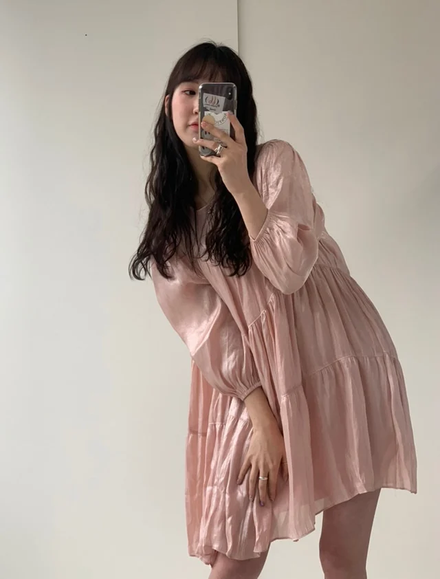 Корейская шикарная Новинка на раннюю весну милое молодежное модное блестящее