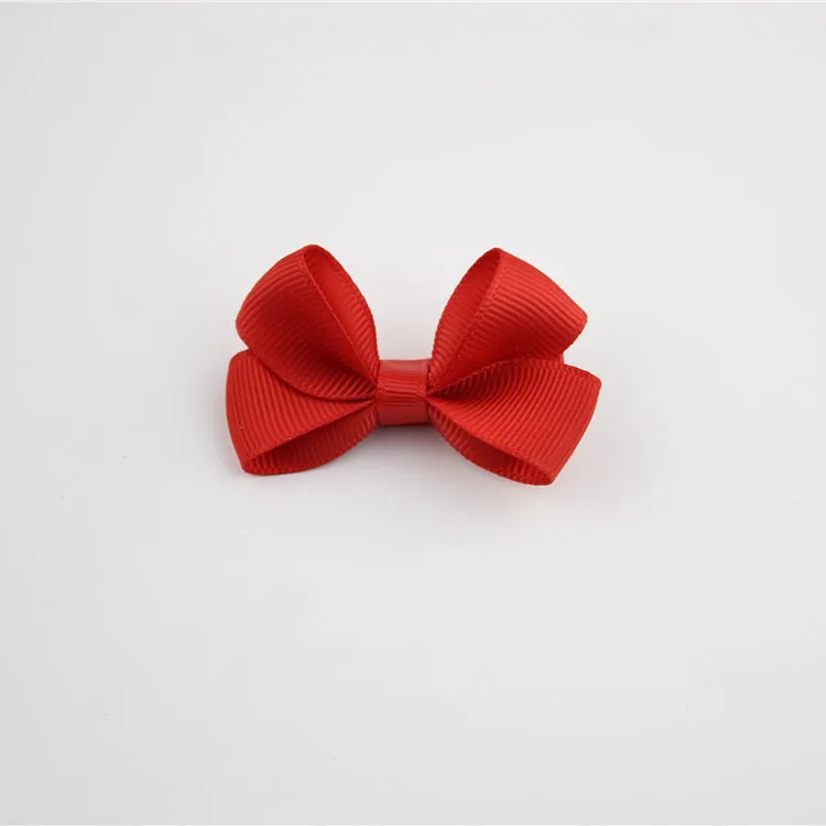 a15 Bright Red Заколка для волос с бантом аксессуары для волос заколка для волос бант Bix детская заколка для волос 1801ZYAA1723 - Цвет: a15 Bright Red