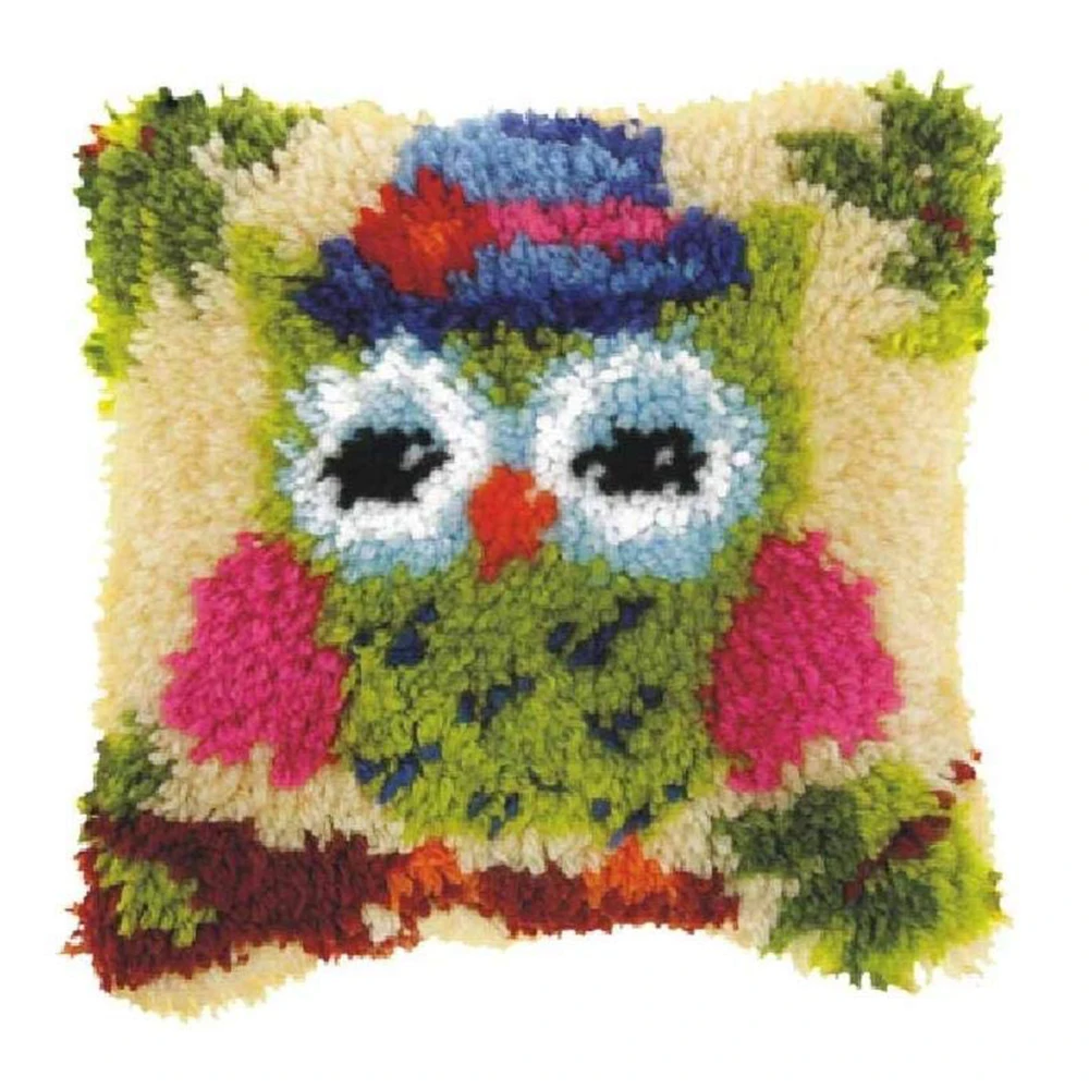 Набор для творчества взрослых и детей с рисунком Совы картина холст ковер