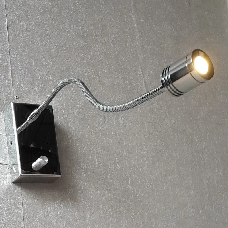 

Topoch Lighted Headboards Reading Light Dimmable Wall Lamps Knob On/Off/Dimmer 3W LED Focused Illumination for House RV Marine