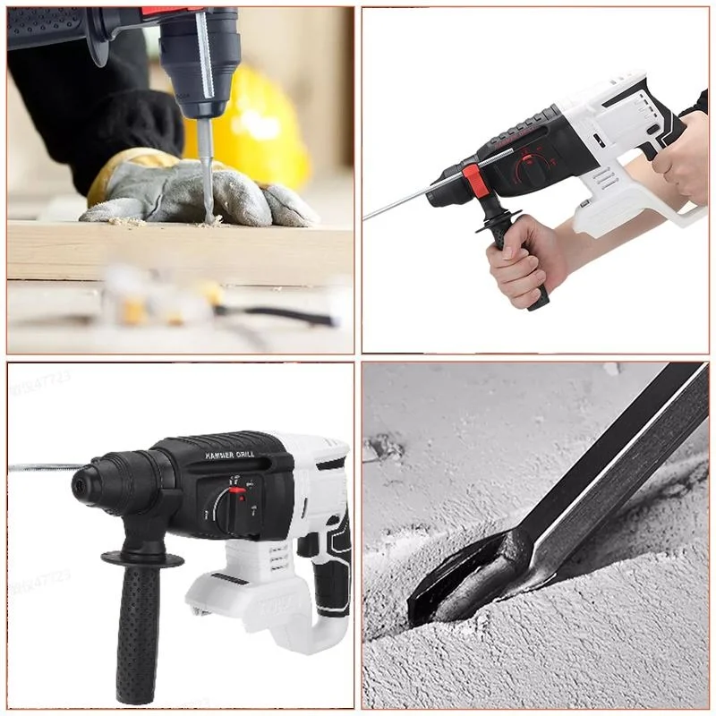 Многофункциональный электрический молоток 18 в бесщеточная Ударная дрель
