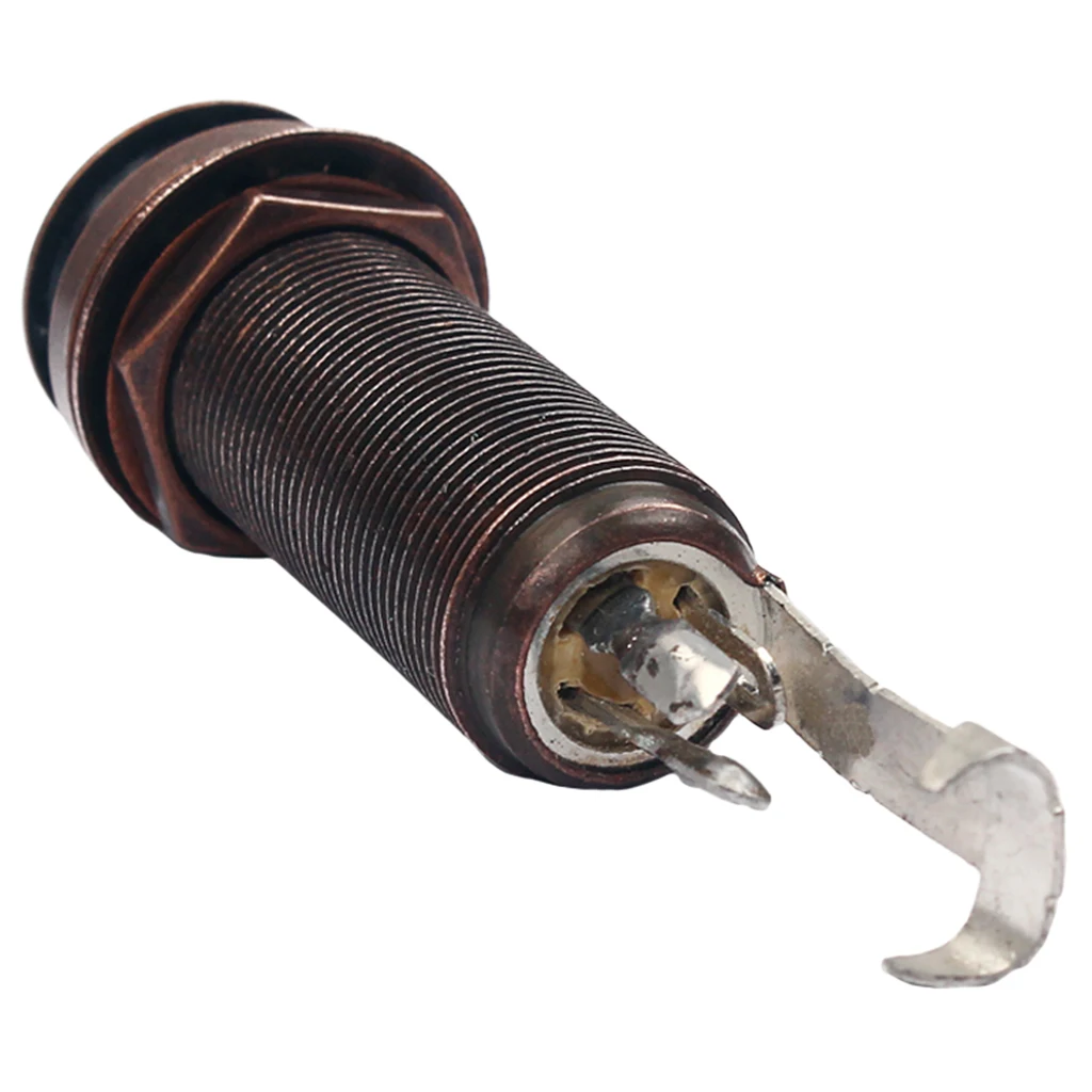 

6,35 мм 1/4 дюймов Endpin стерео Выход Endpin разъем для гитары