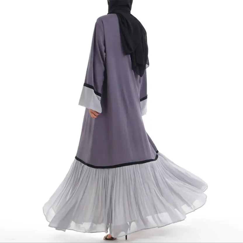 Мусульманская женская одежда ИД абайя хиджаб мусульманская модная индейка