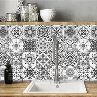 tile stickers for kitchen backsplashpeel and stick bathroom tile decor waterproof wall sticker furniture decal grey arab spain