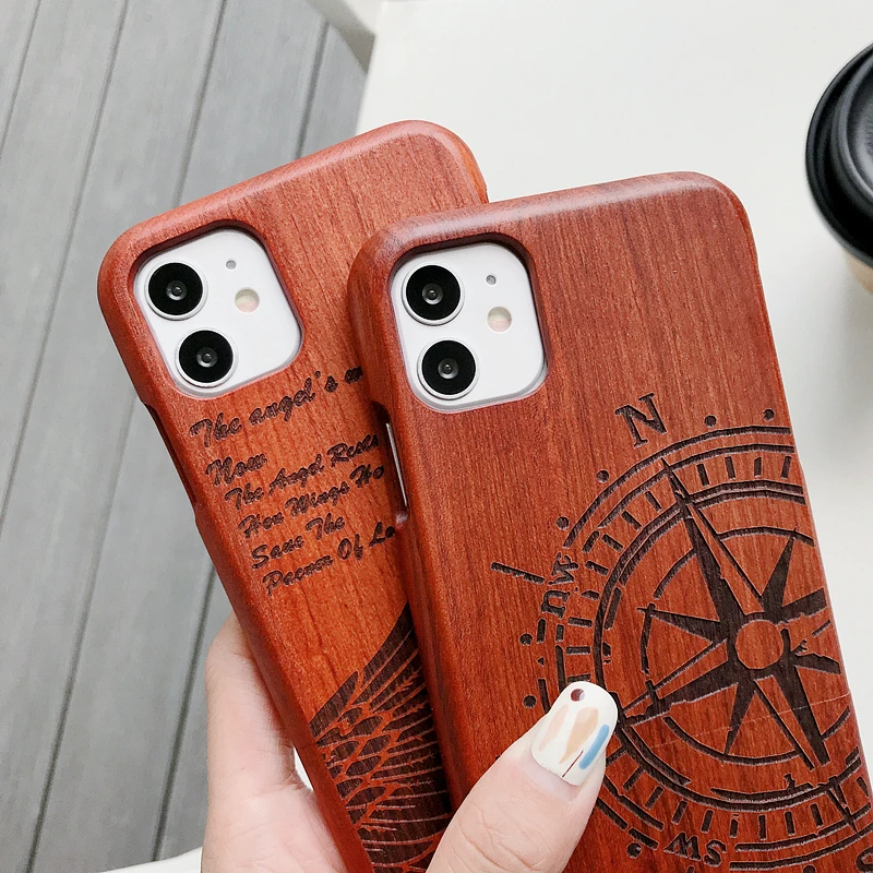 100% натуральный зеленый Деревянный чехол для Samsung Galaxy S20 Ultra S10e S10 S9 S8 Plus телефона