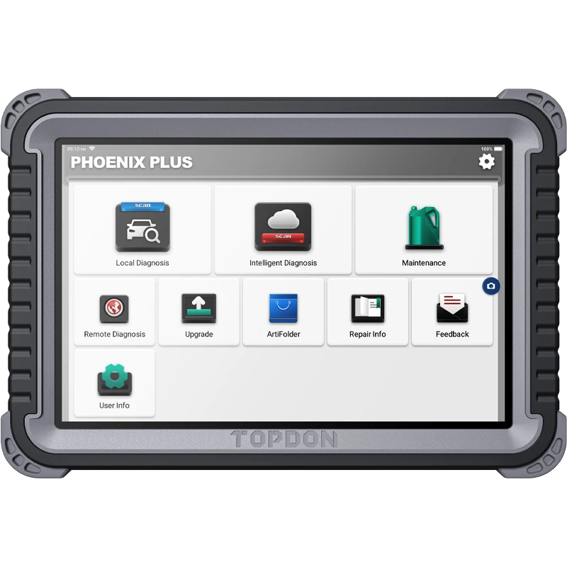 Автомобильный диагностический сканер TOPDON Phoenix Plus профессиональная диагностика