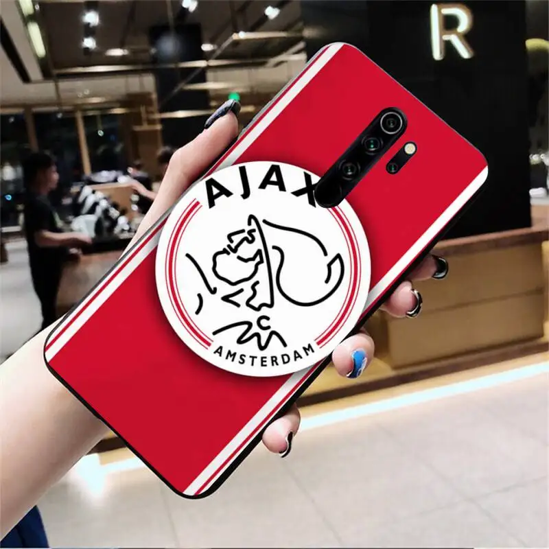 

PENGHUWAN Ajax Team Cover Black Soft Shell Phone Case for Redmi Note 9 8 8A 8T 7 6 6A 5 5A 4 4X 4A Go Pro