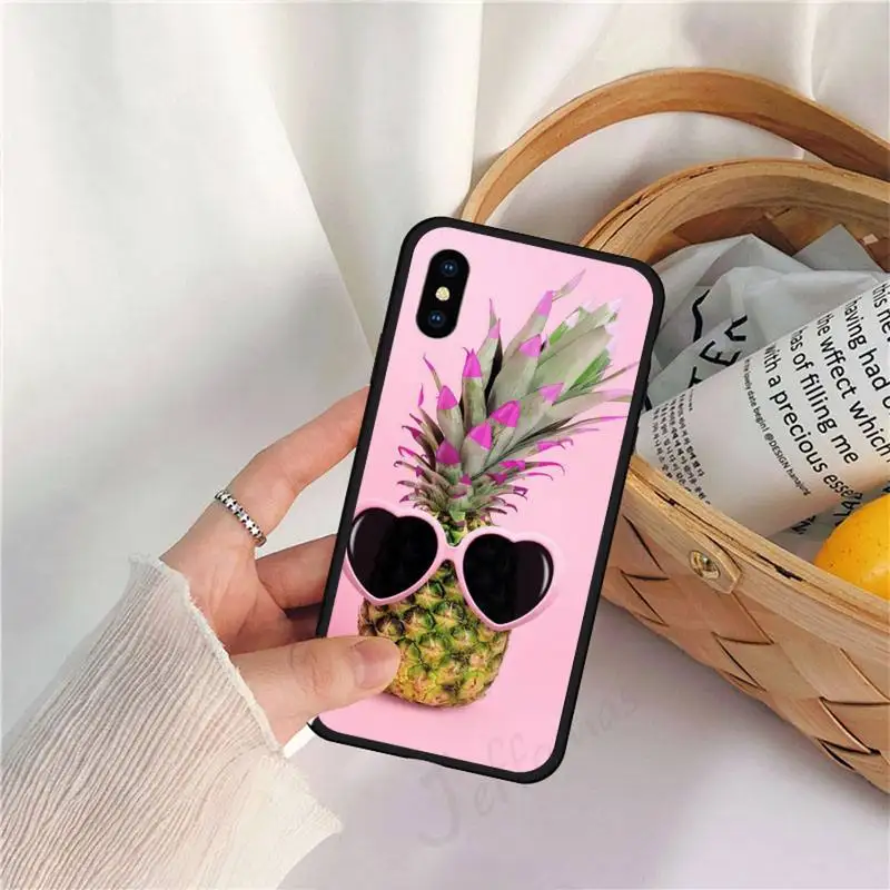 

Fruits Watermelon Pineapple sunmmer Phone Case for iPhone 11 12 pro XS MAX 8 7 6 6S Plus X 5S SE 2020 XR