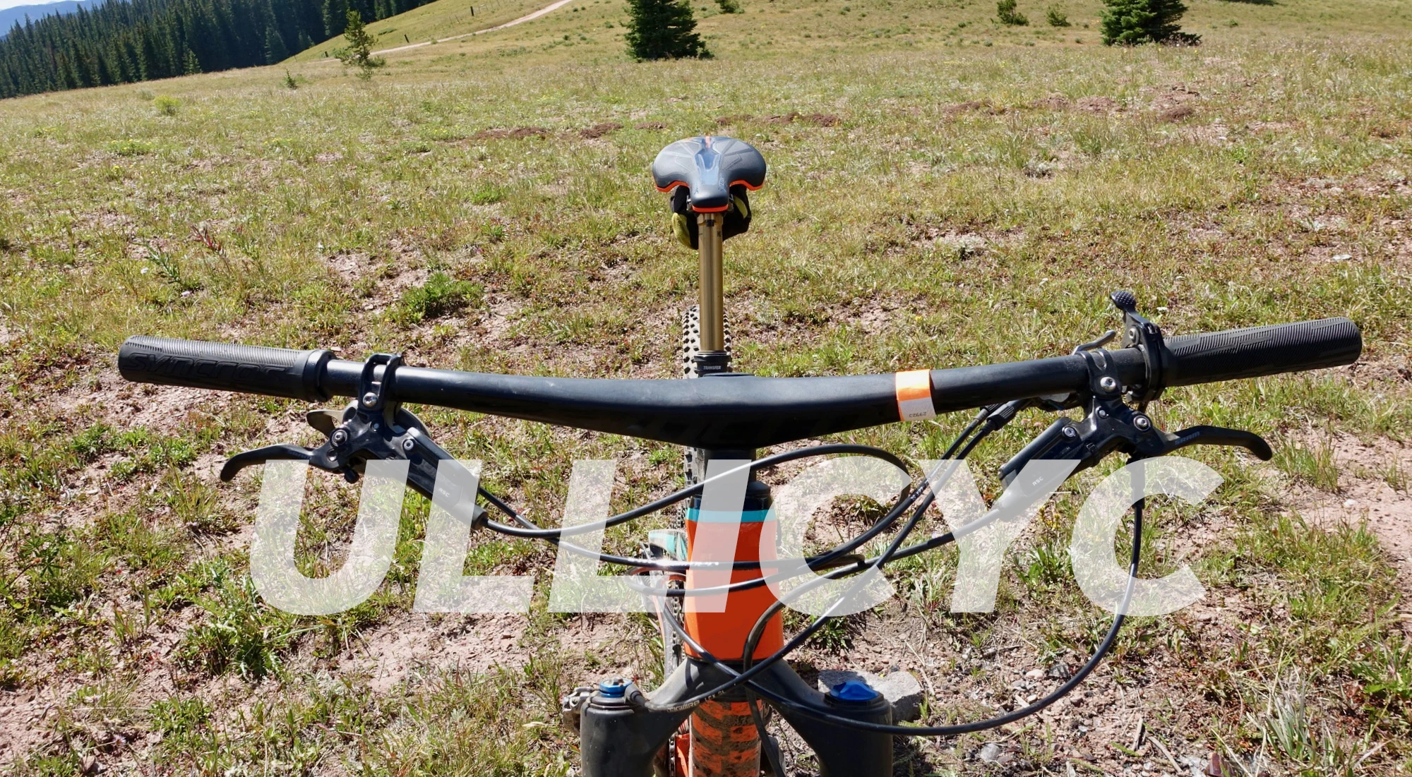 Ullicyc Full Carbon Titanium screw MTB Handlebar Mountain Bicycle Rise With Stem 40-70mm UD Fiber HB110 | Спорт и развлечения