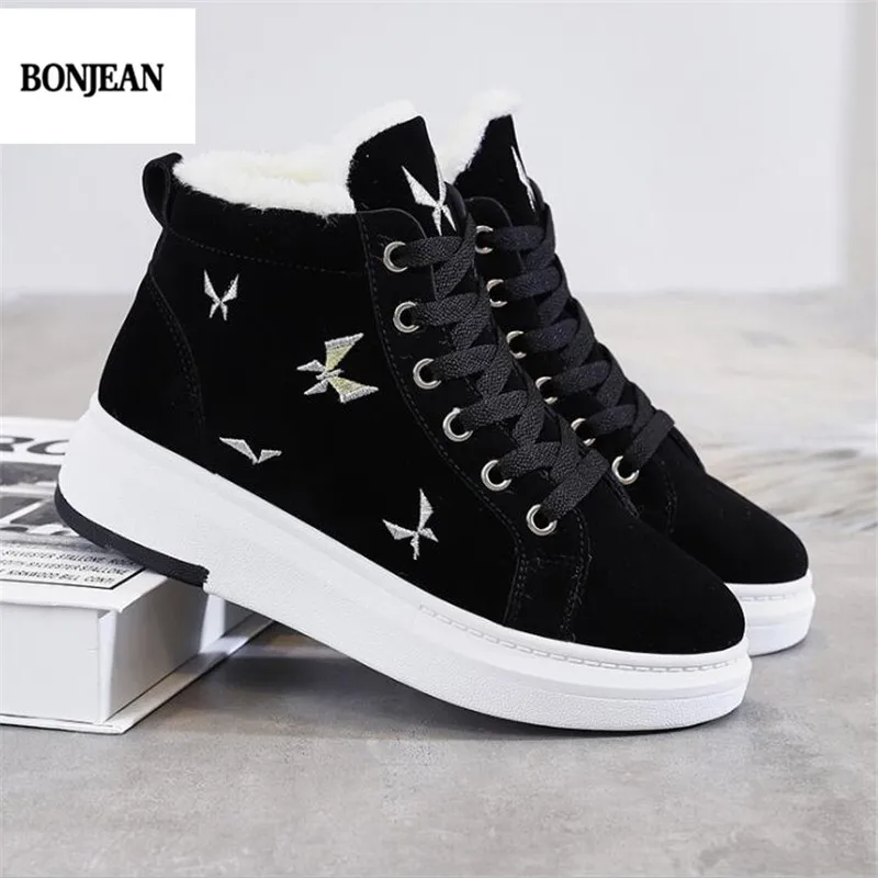 Новинка зимы 2019 вельветовые туфли с эффектом потертости хлопковые кроссовки