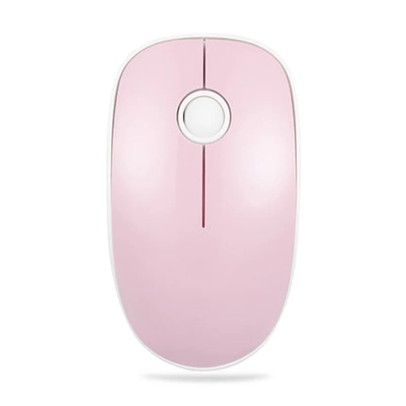 Pink 2,4G беспроводная мышь 1000 dpi для девочек, милые животные, Бесшумная игровая мышь для Macbook lenovo, эргономичная мышь для ноутбука, компьютера, компьютера, геймера - Цвет: Pink