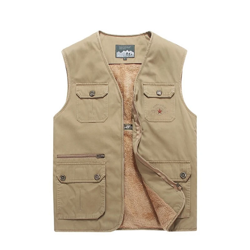 2019 рыболовная куртка теплая жилетка мужская грунтовая для отдыха на открытом