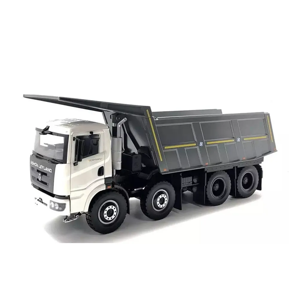 

Высокая классика очень редкий 1:24 литье под давлением Ashok leyland Индия капитан 3136 самосвал Модель для коллекции подарок