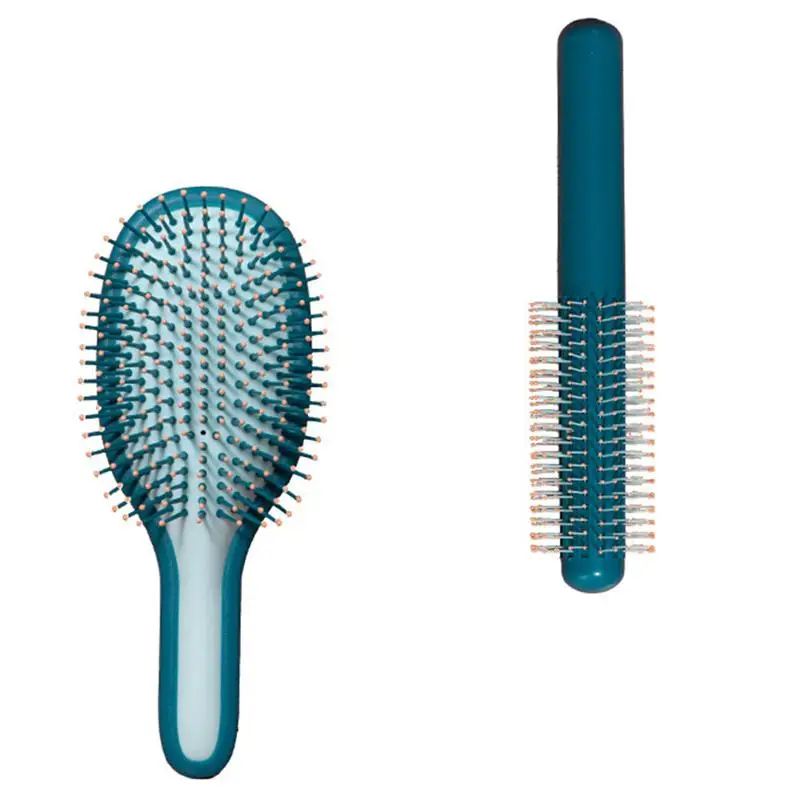 

1 Set Durable Useful Simple Massage Comb Hair Curler, Hair Comb Hairstyling Comb