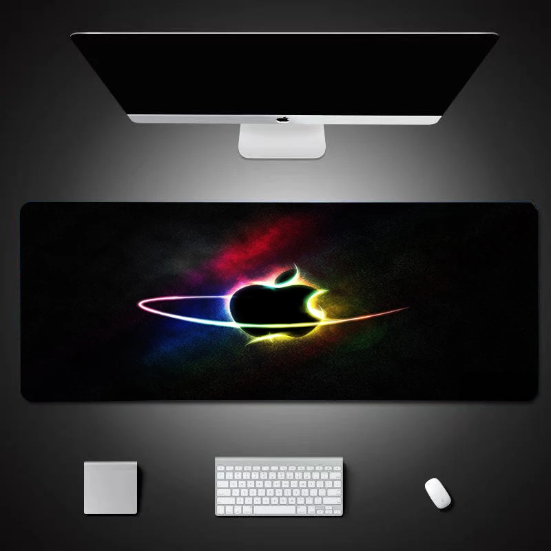 

Logo Mousepad Large Gamer Mouse Pad xxl Pattern Big Keyboard Desk Gaming Anime Mouse Mat 900x400 Rubber Tapis Souris