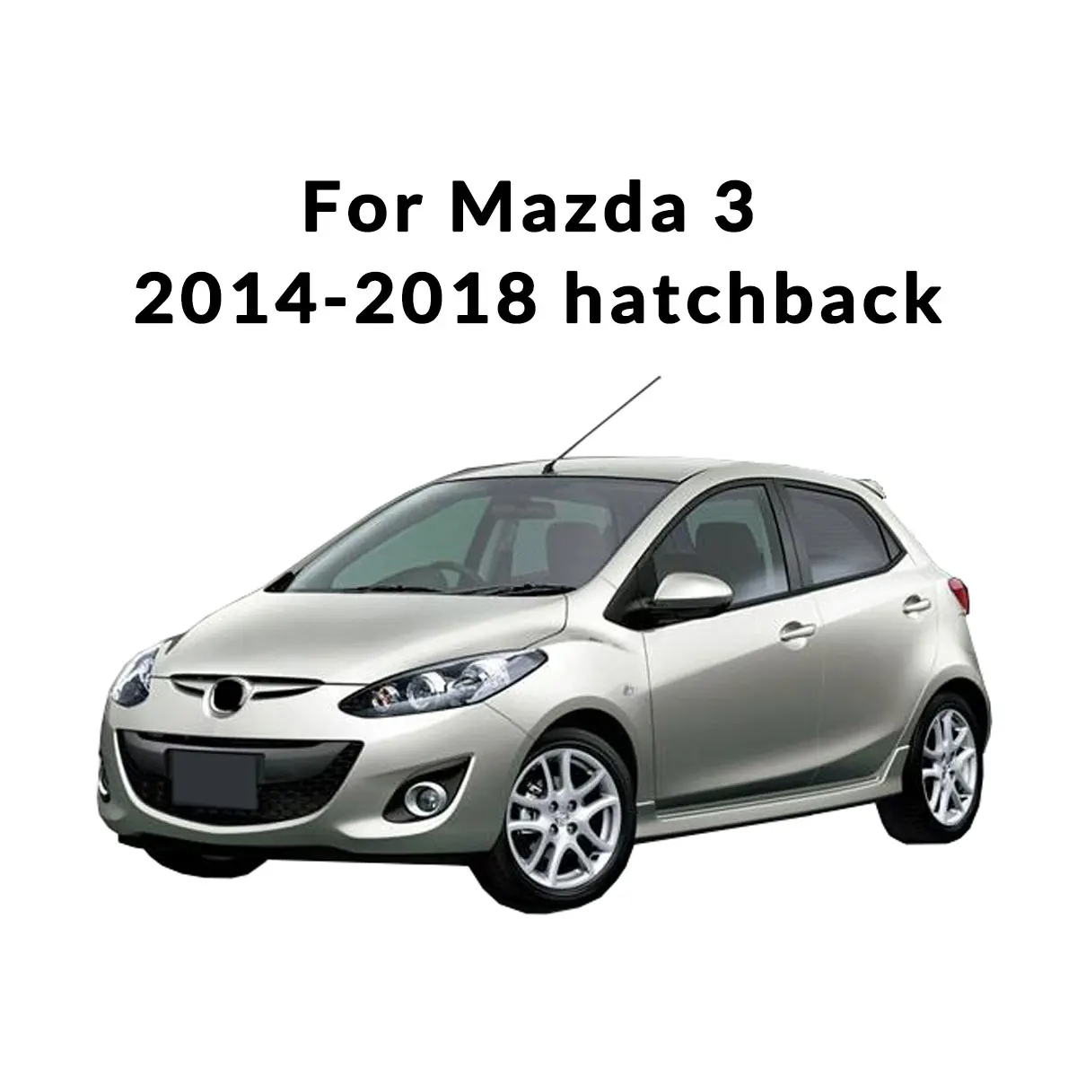 Коврик для багажника автомобиля коврик матовый напольный Mazda 3 2014 2015 2016 2017 2018