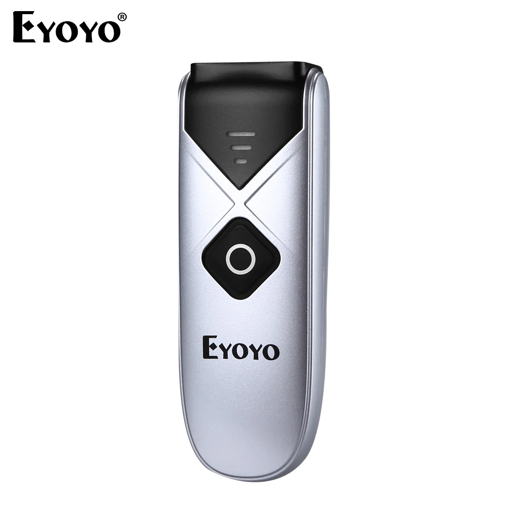 Сканер штрих кода Eyoyo Стандартный CCD мини беспроводной считыватель с USB