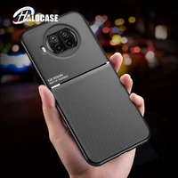 matte pu soft silicone frame case for xiaomi mi 10t pro 10 t luxury case on mi10t pro car holder magnet back cover shell coque