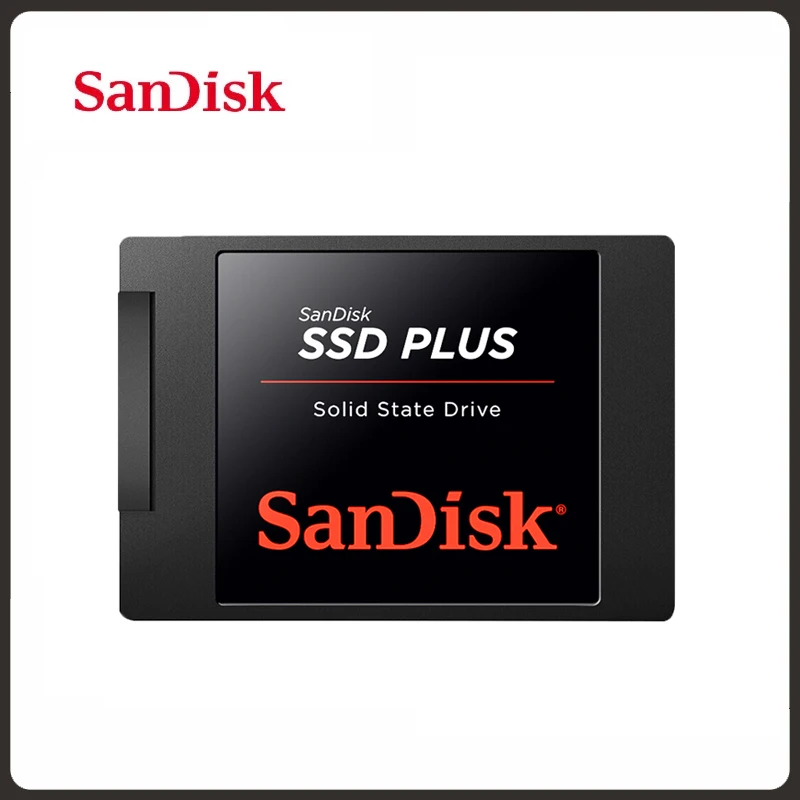 Внутренний жесткий диск Sandisk SSD Plus твердотельный накопитель SATA III 2 5 &quot120 ГБ 240 480
