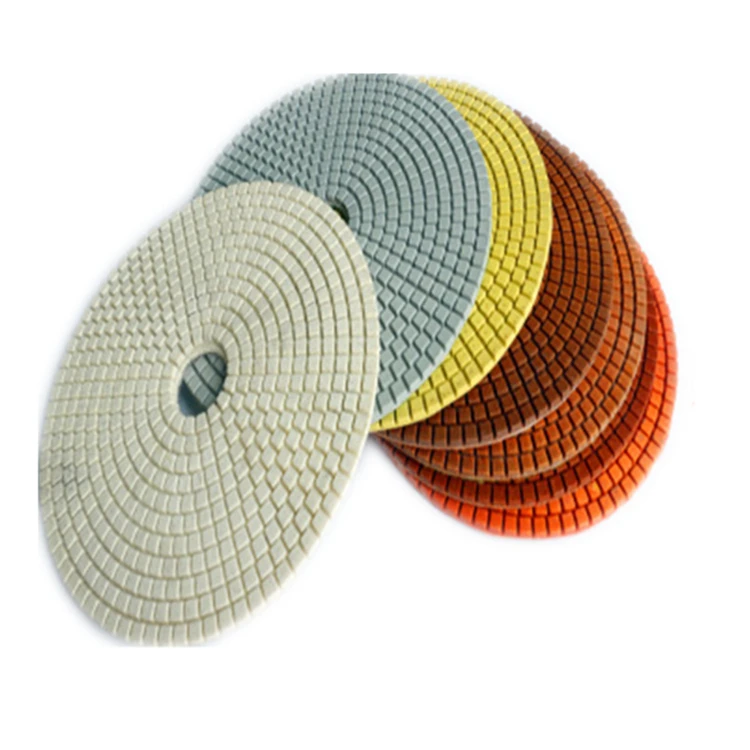 ST44 Алмазный гранитный мрамор полировки колодки 7 дюймов D180mm подушка для мокрой