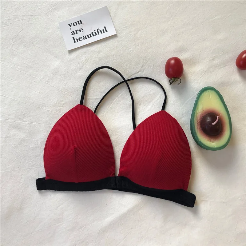 Активный бюстгальтер для девочек на пуговицах спереди женское кружевное белье