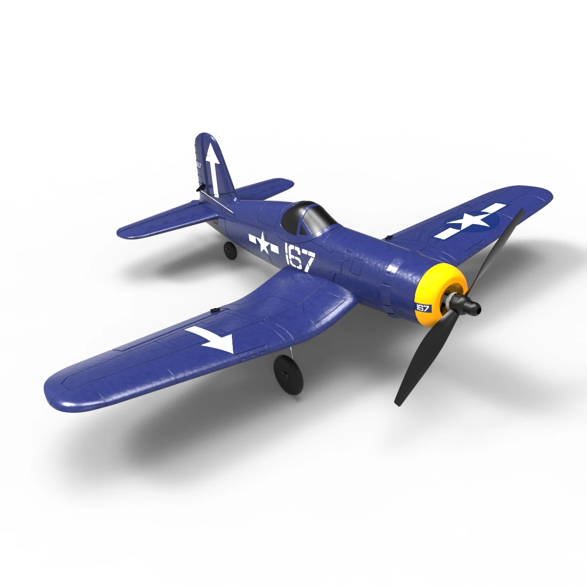 f4u 761 8 400 мм wingspan epp однокнопочный аэроб