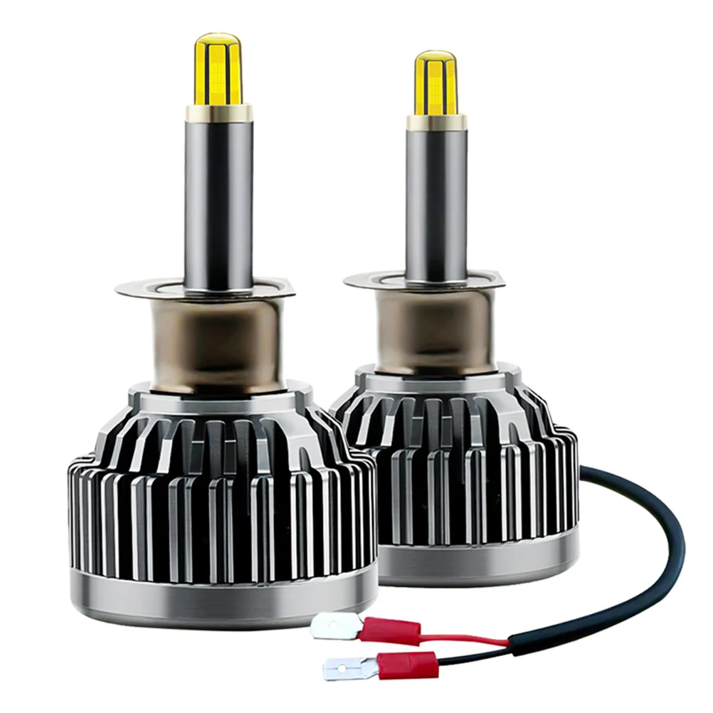 

1 пара, Автомобильные светодиодные лампы H1 6000K