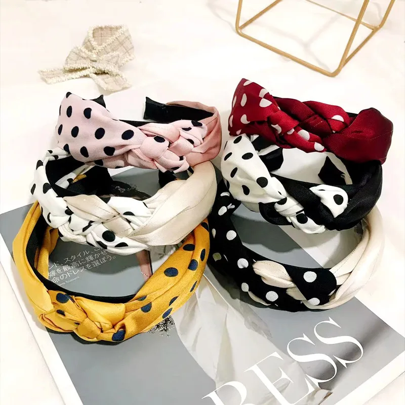 

Женская крученая повязка на голову с волнистыми краями, аксессуары для волос, головные уборы для вечеринок