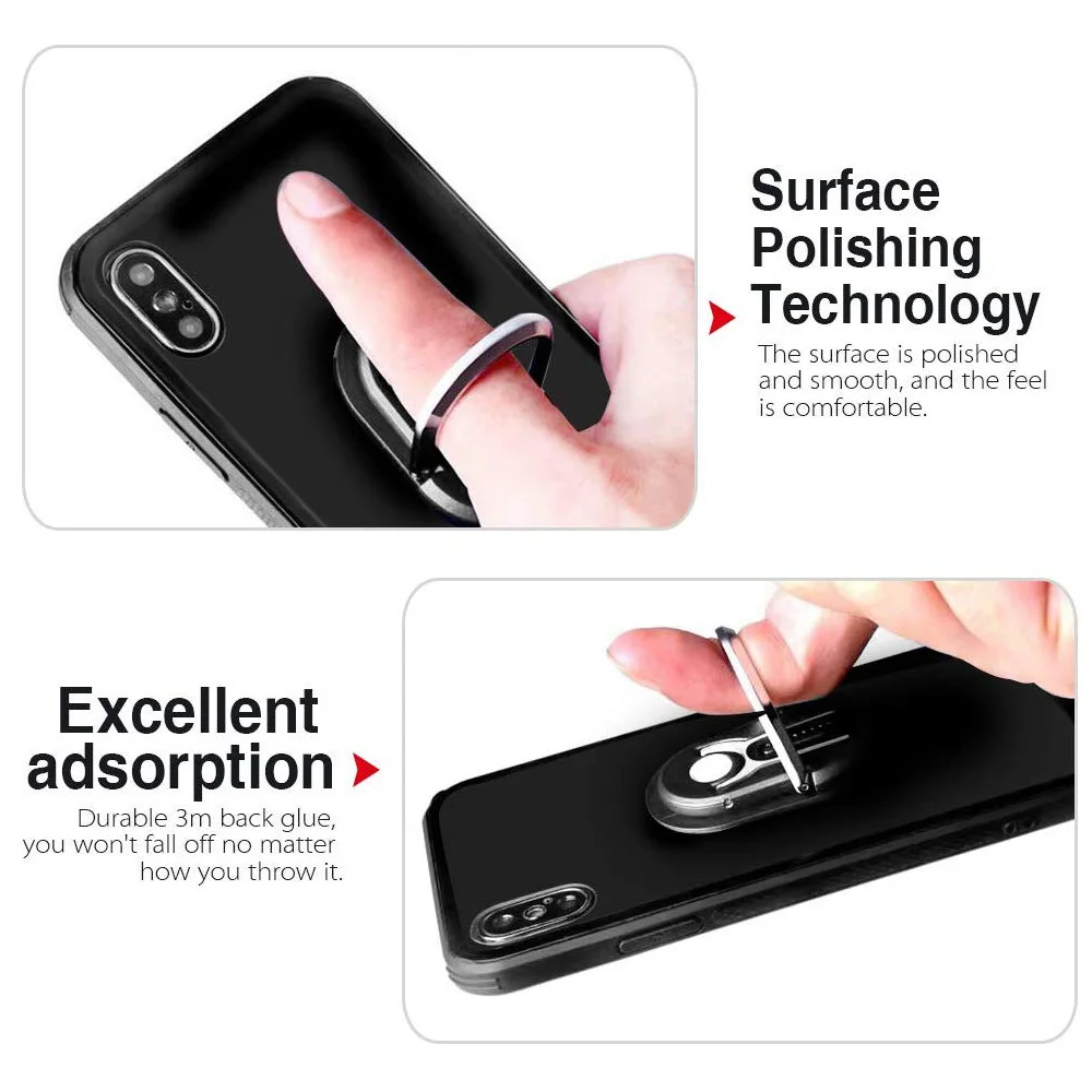 Автомобильный держатель с кольцом для Samsung Galaxy Note 10 9 поворотом на 360 градусов