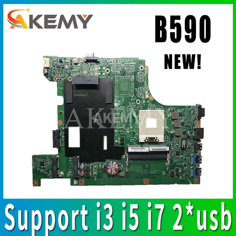 Материнская плата для ноутбука B590 DDR3 подходит For Lenovo B580 V580c материнская