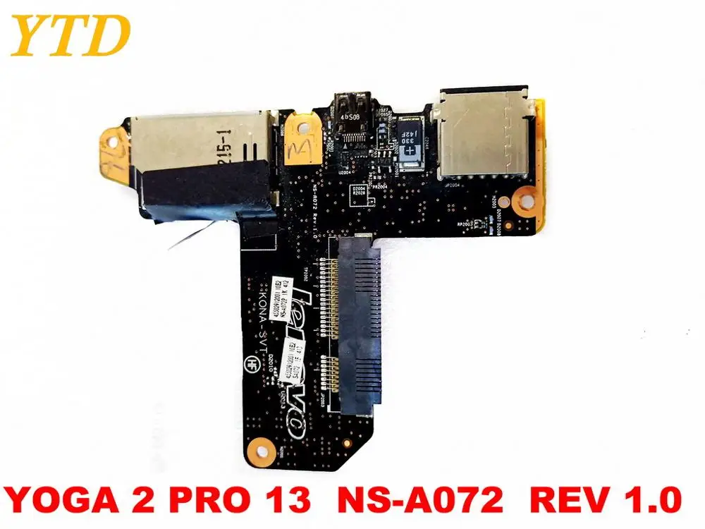 Оригинал для Lenovo YOGA 2 PRO 13 USB board NS A072 REV 1 0 протестирован хорошая бесплатная