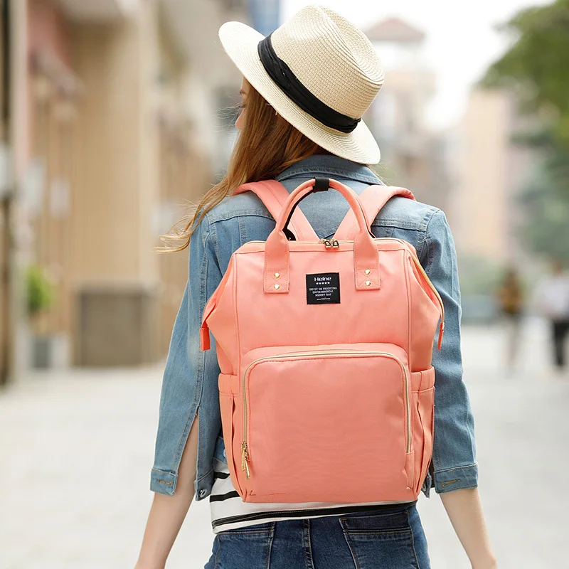 Сумка для подгузников 12 цветов модная брендовая вместительная сумка мам рюкзак