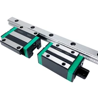 free shipping hgr25 linear guide 25mm 2pc linear guide rail any length 4pc linear carriage hgh25ca or hgw25cc cnc parts