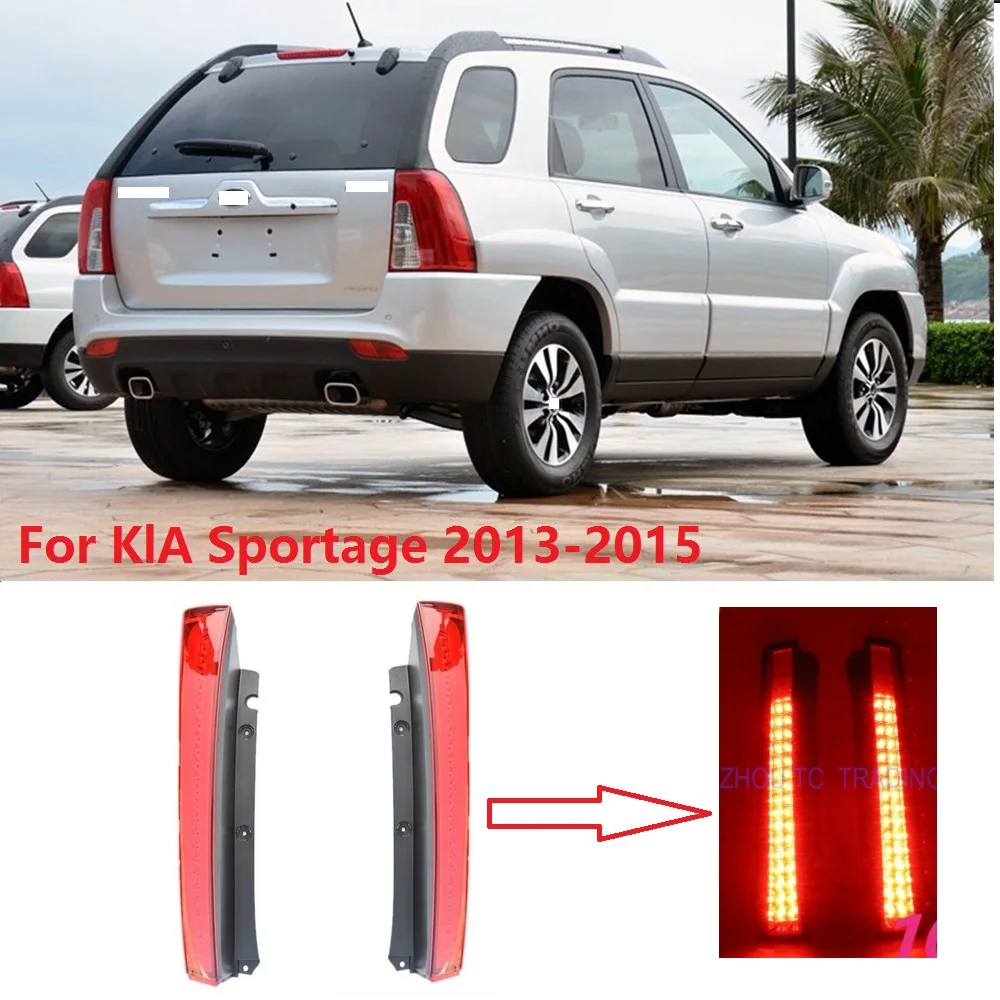 CAPQX 1 пара для KlA Sportage 2013 2014 задний светодиодный тормозной светильник фонарь стоп