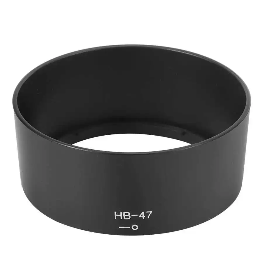 

HB 47 Lens Hood Plastic Black Camera Mount Prevent Damage Fit for AF S 50mm f/1.4G Lens camera lens part Plastic Lens Hood