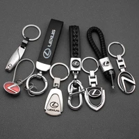 car goods metal alloy leather keychain key rings for lexus is250 is300 rx330 rx350 nx rx rx330 rx300 gs300 is250 car accessories