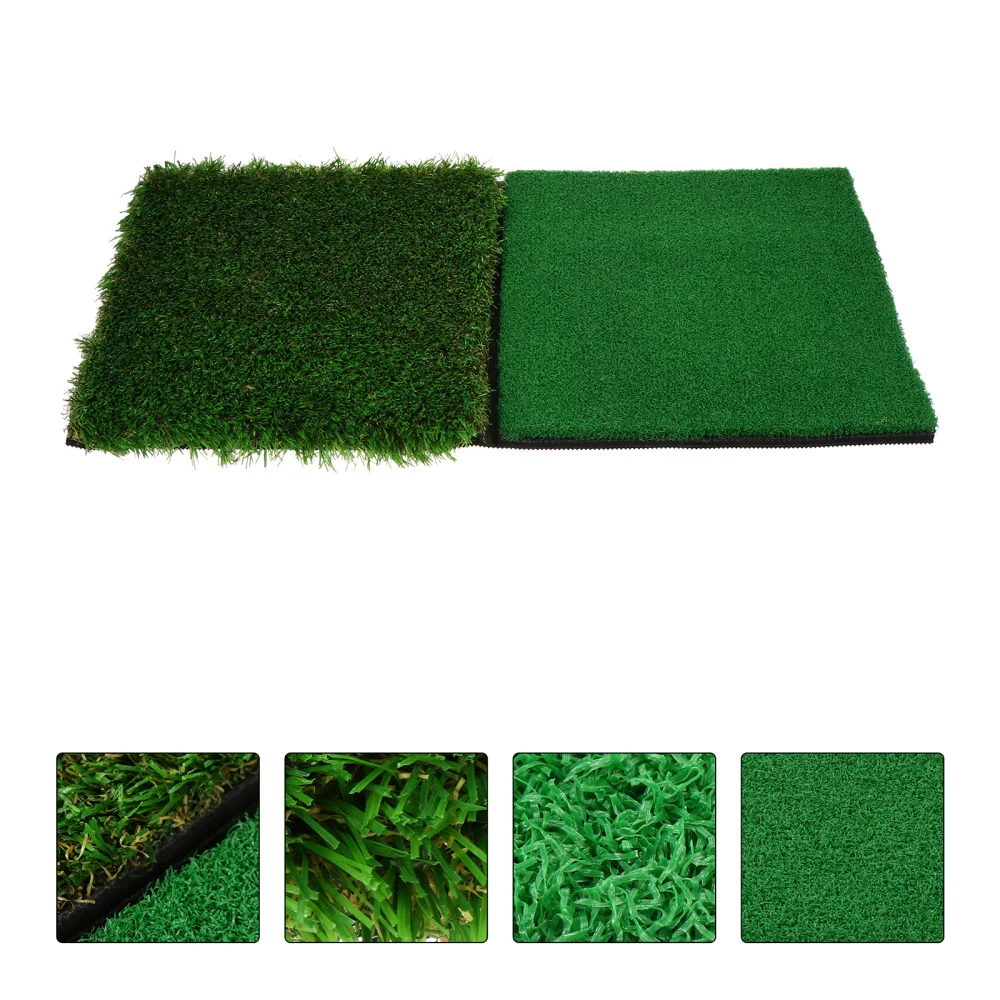 

Long Short Grass Golfing Practice Mat Indoor Golfing Turf Mat Training Mat