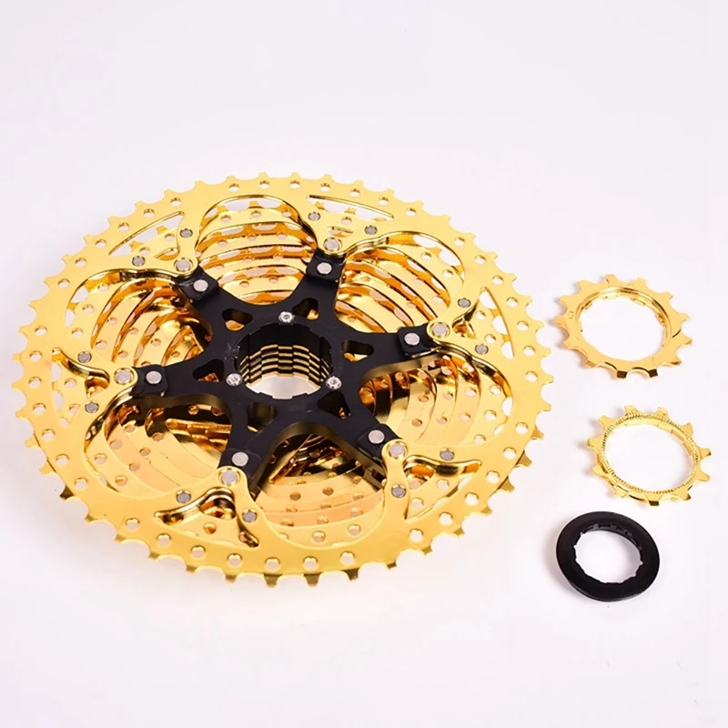 

11-13-15-18-21-24-28-32-36-40-46T Speed Mountain MTB Bike Bicycle Cassette Flywheel Compatible