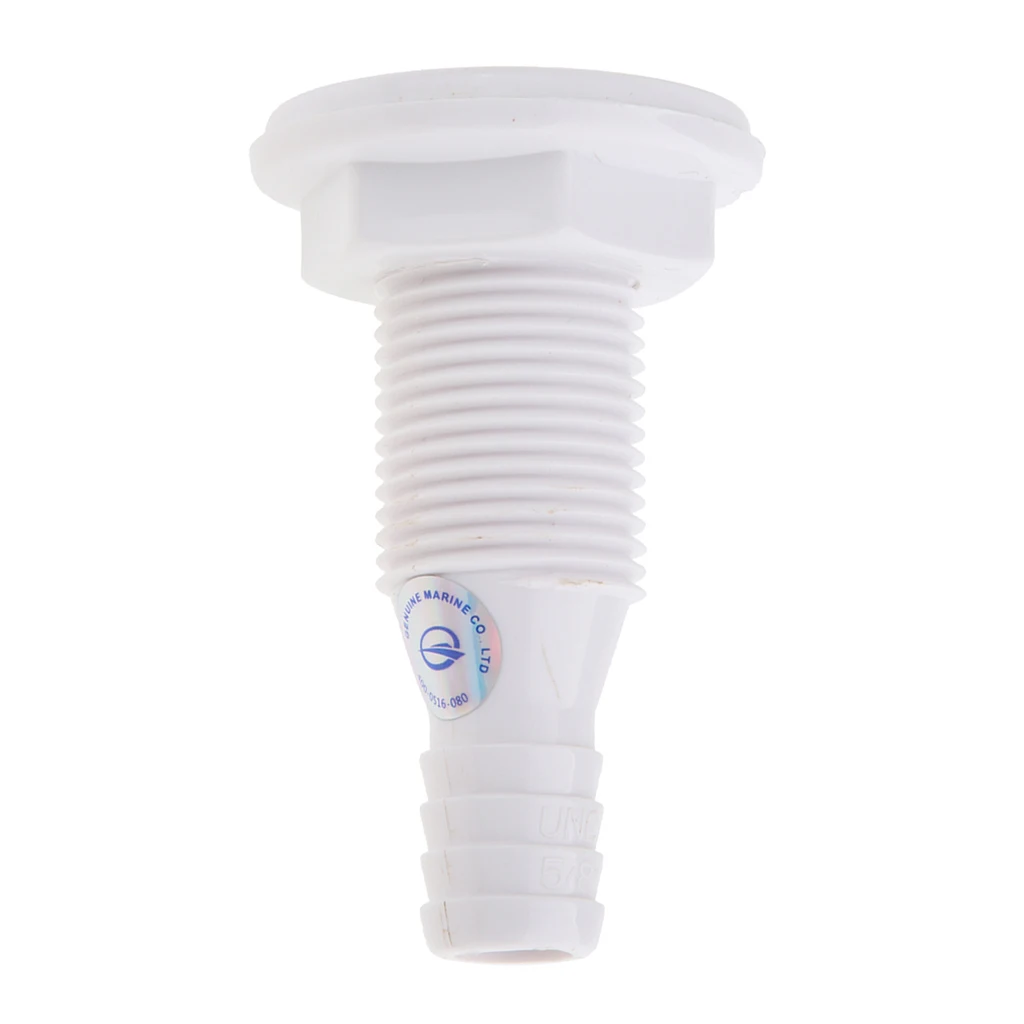 Морской/лодка прямой соединитель через корпус сантехника фитинг для 5/8 дюймовый