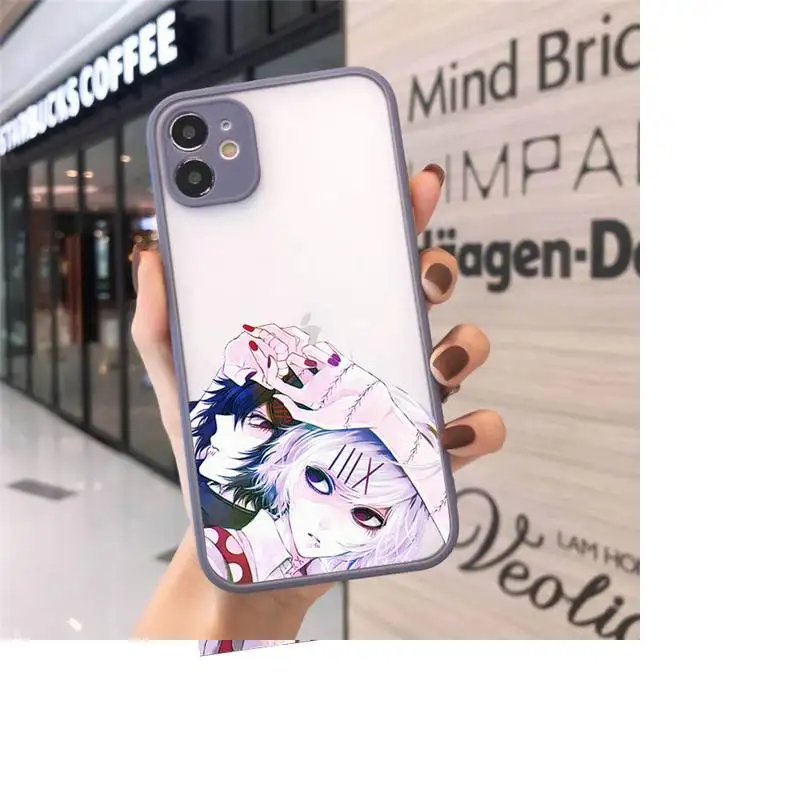 

Tokyo Ghoul JUZO SUZUYA anime Phone Cases matte transparent For iphone 7 8 11 12 plus mini x xs xr pro max cover
