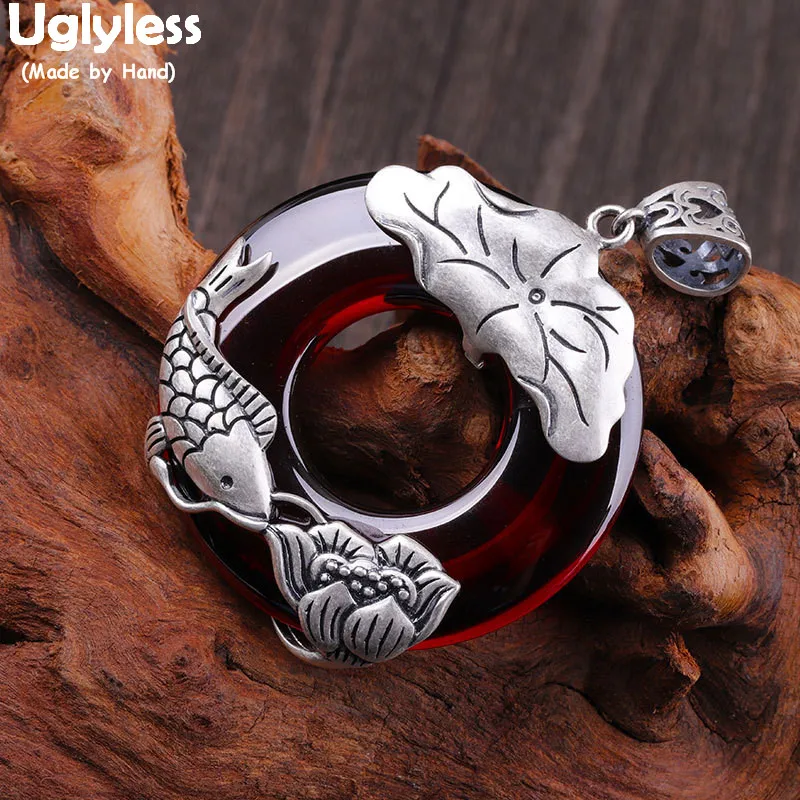 Этнические подвески-рыбки в виде листьев лотоса этническом стиле женское