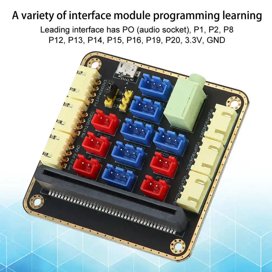 Макетная плата Micro Bit Adapter Multi Interface Transfer Programming Learning Hot|Платы расширения| |