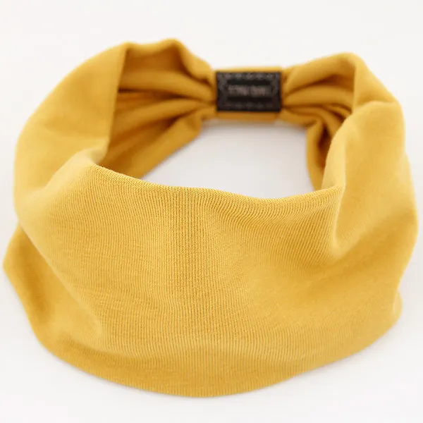 

Yoga hairband Korean version net red wide edge pure color elastic sports hairband women's headband Headband